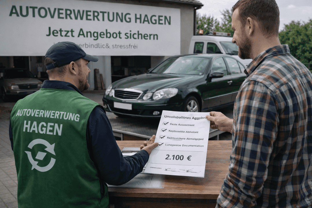 Jetzt Angebot sichern – Ihr direkter Einstieg in die Autoverwertung Coburg